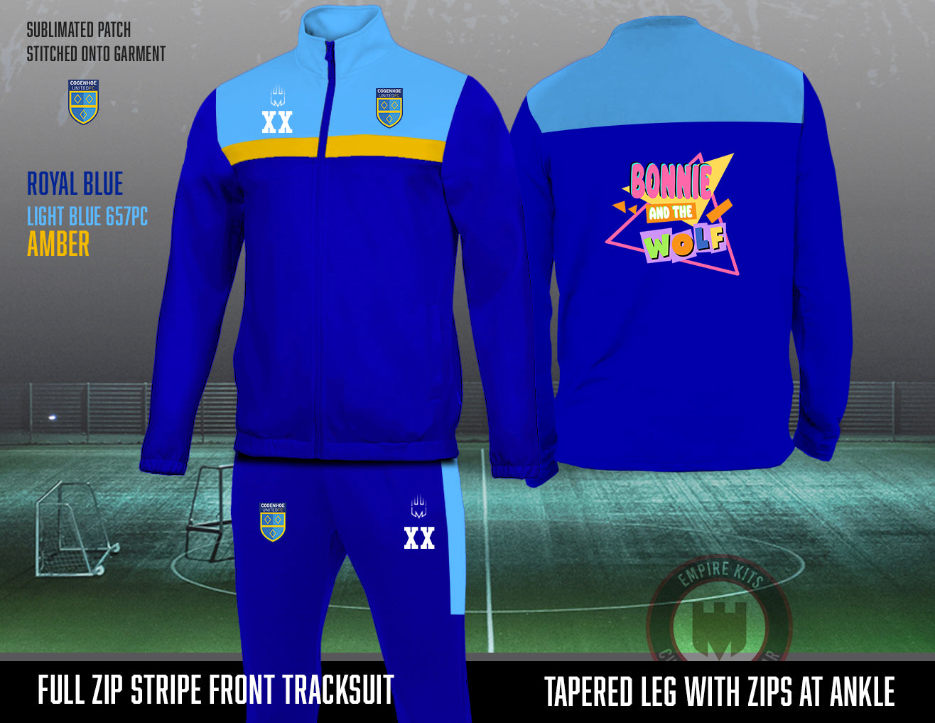 Cogenhoe United Football Club - Full Zip Tracksuits