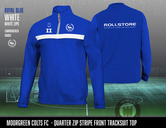 MOORGREEN COLTS FC - 1/4 Zips Tracksuit Top (embroidered)