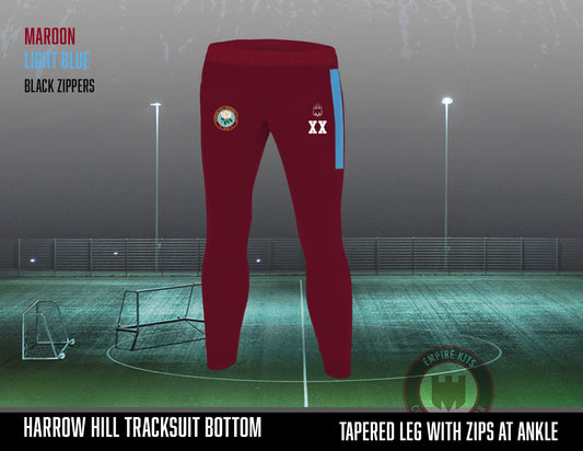 Harrow hill - Tracksuit Bottom (maroon)
