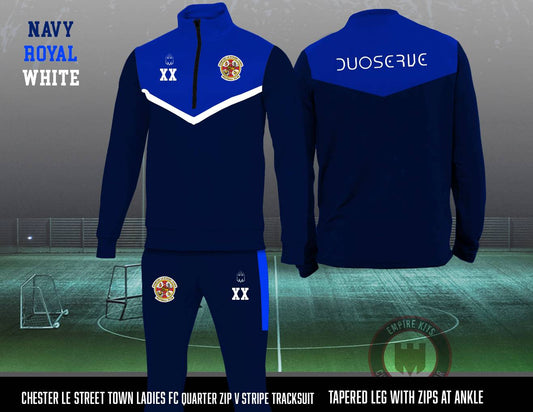 Chester Le Street Town Ladies FC 1/4 Zip Tracksuit