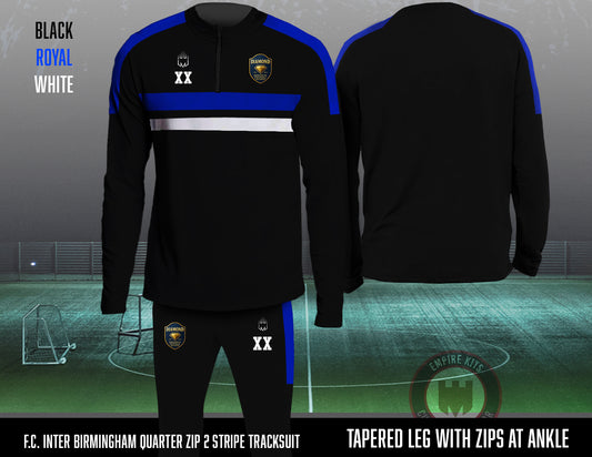 Diamond Individual Football Training - 1/4 Zip Tracksuit