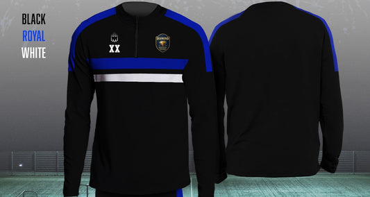 Diamond Individual Football Training - 1/4 Zip Tracksuit top
