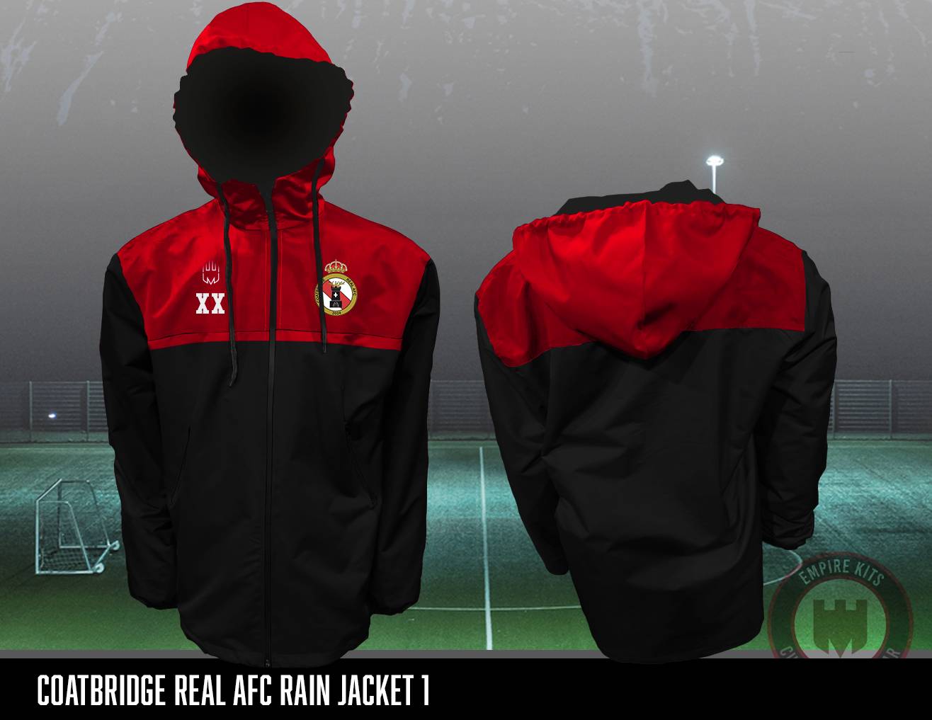Coatbridge Real AFC Rain Jacket 1 empirekits