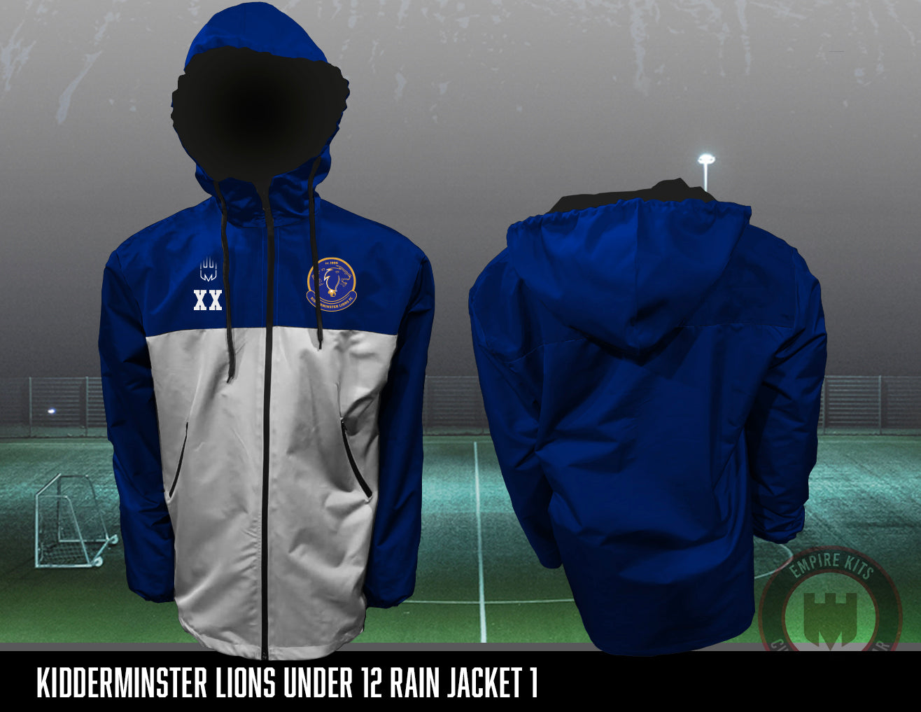 Kidderminster Lions FC - Under 12s Rain Jackets