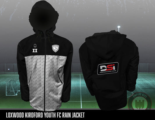 Loxwood & Kirdford Youth FC - Rain Jackets (U12 Leopards)