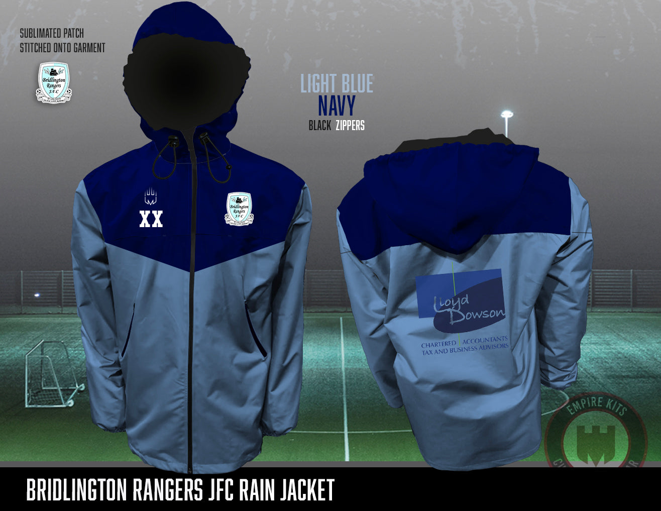 Bridlington Rangers Rain Jackets