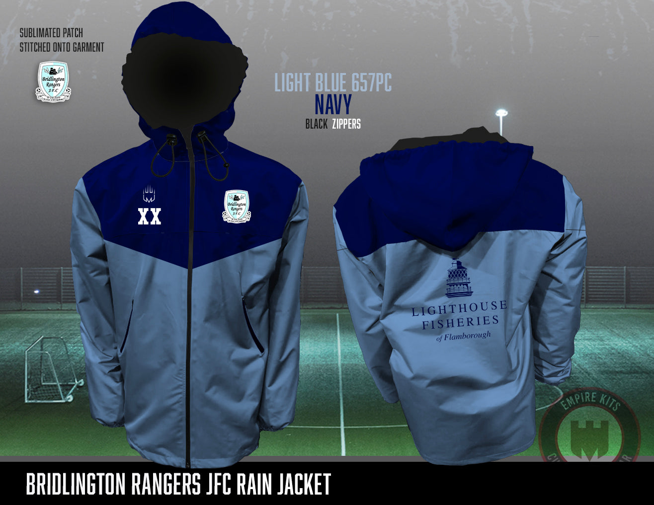 Bridlington Rangers Rain Jackets