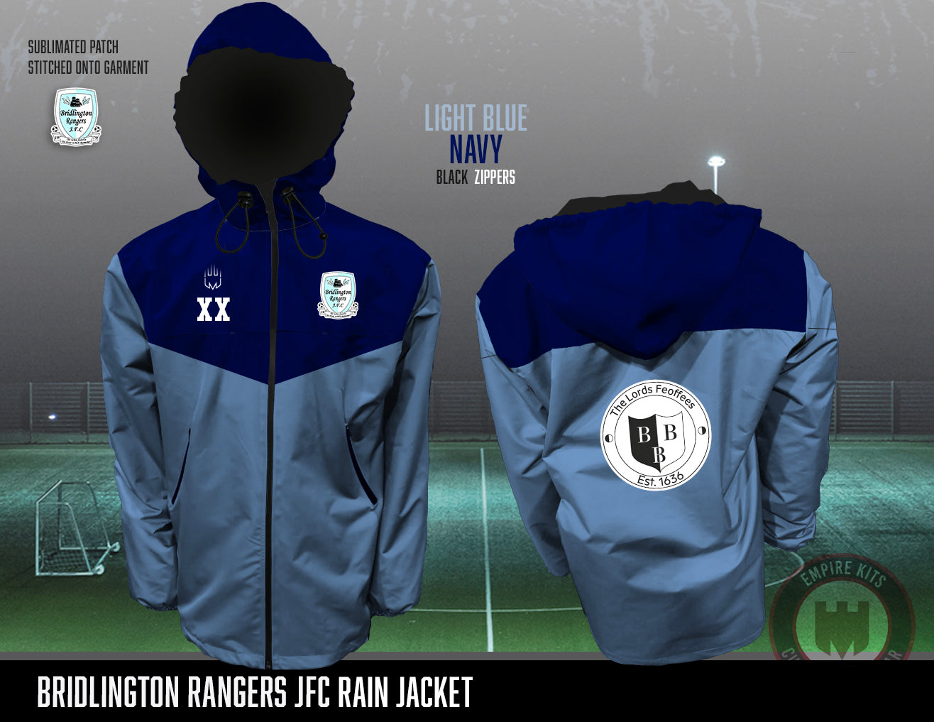 Bridlington Rangers Rain Jackets