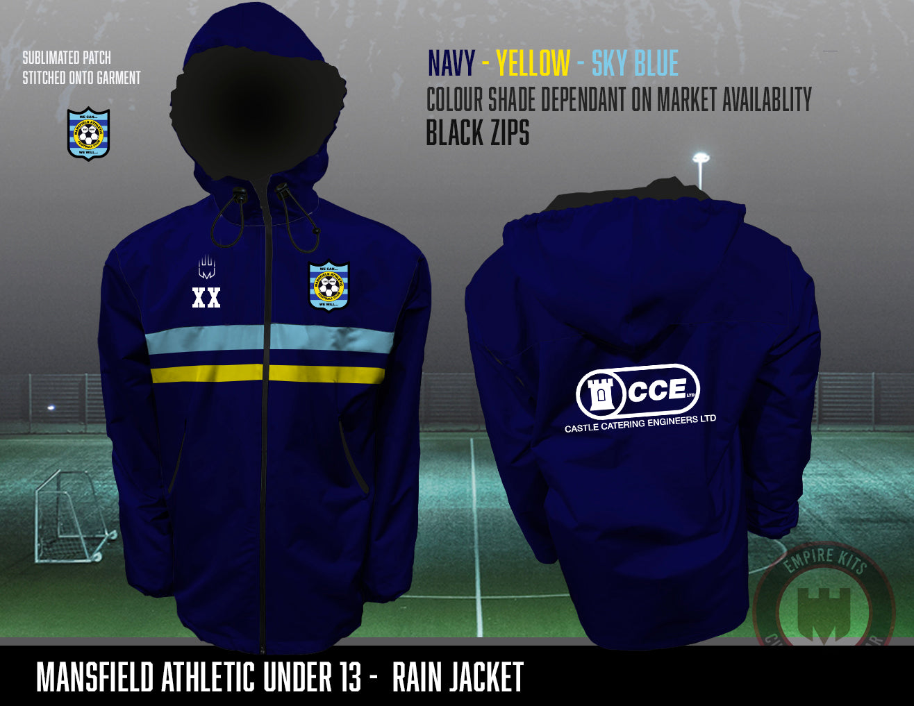 Mansfield Athletic Rain Jacket