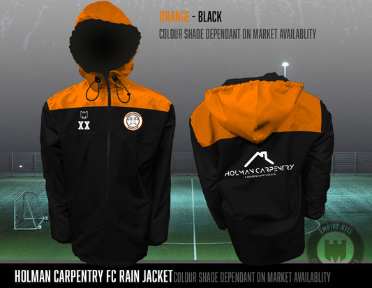 Holman Carpentry FC - Rain Jackets (black)