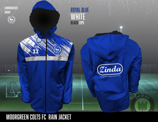 MOORGREEN COLTS FC - Rain Jackets (Zinda/embroidered)