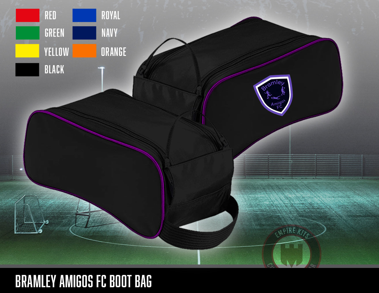 Bramley Amigos Fc - Bootbag