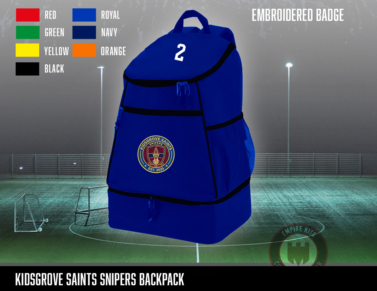 Kidsgrove Saints Snipers - Backpack