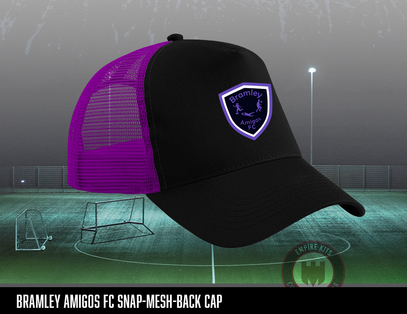 Bramley Amigos Fc - mesh back cap