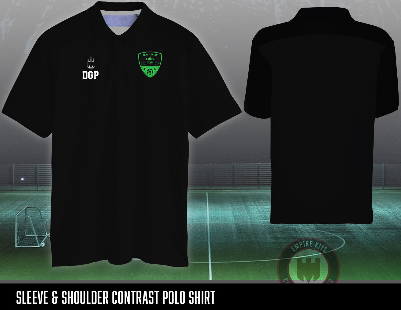 Darby Green & Potley FC Polo Shirt