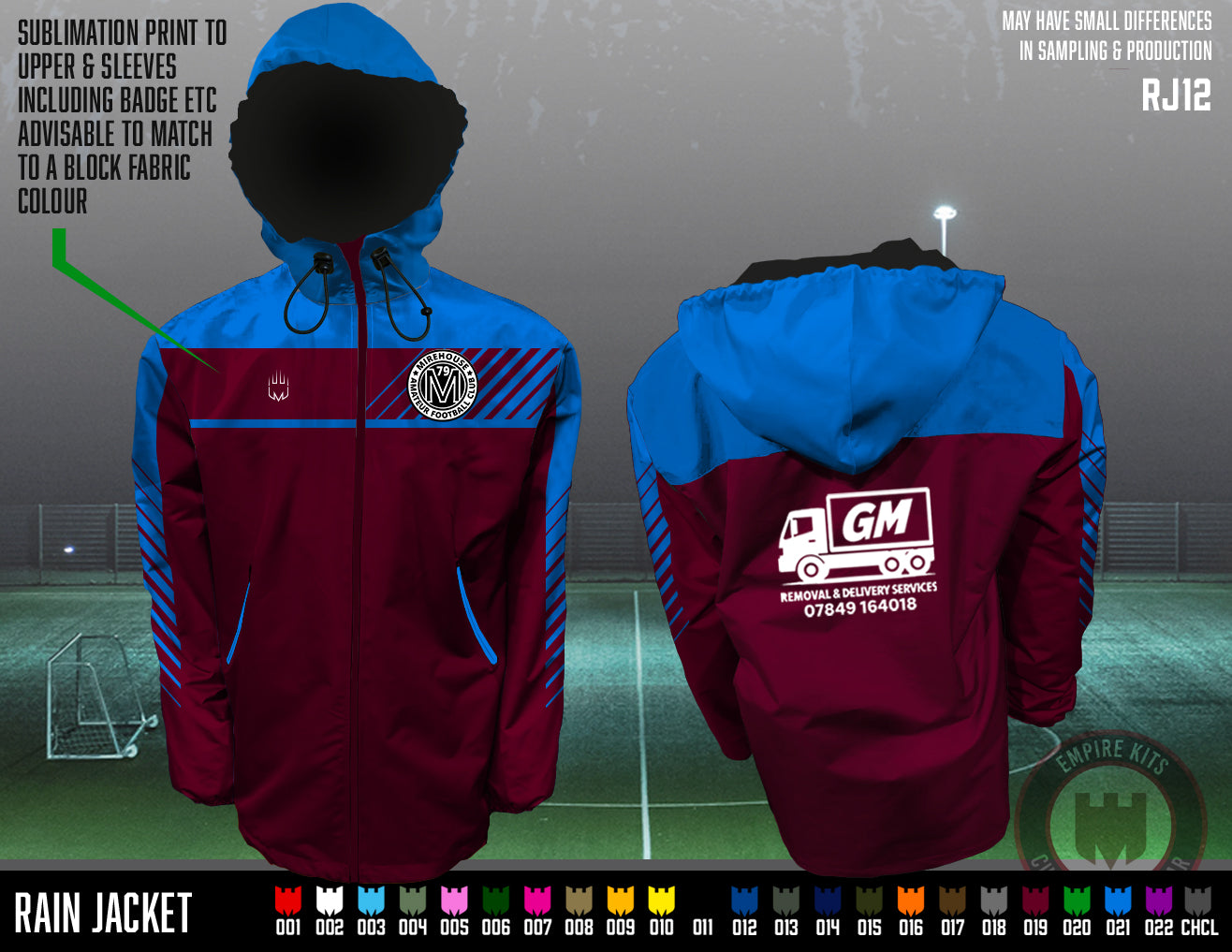 Mirehouse AFC - Rain Jacket
