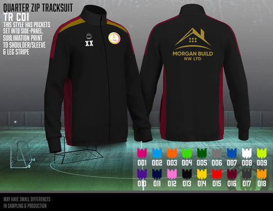FGS under 16s - Quarter Zip Tracksuit Top