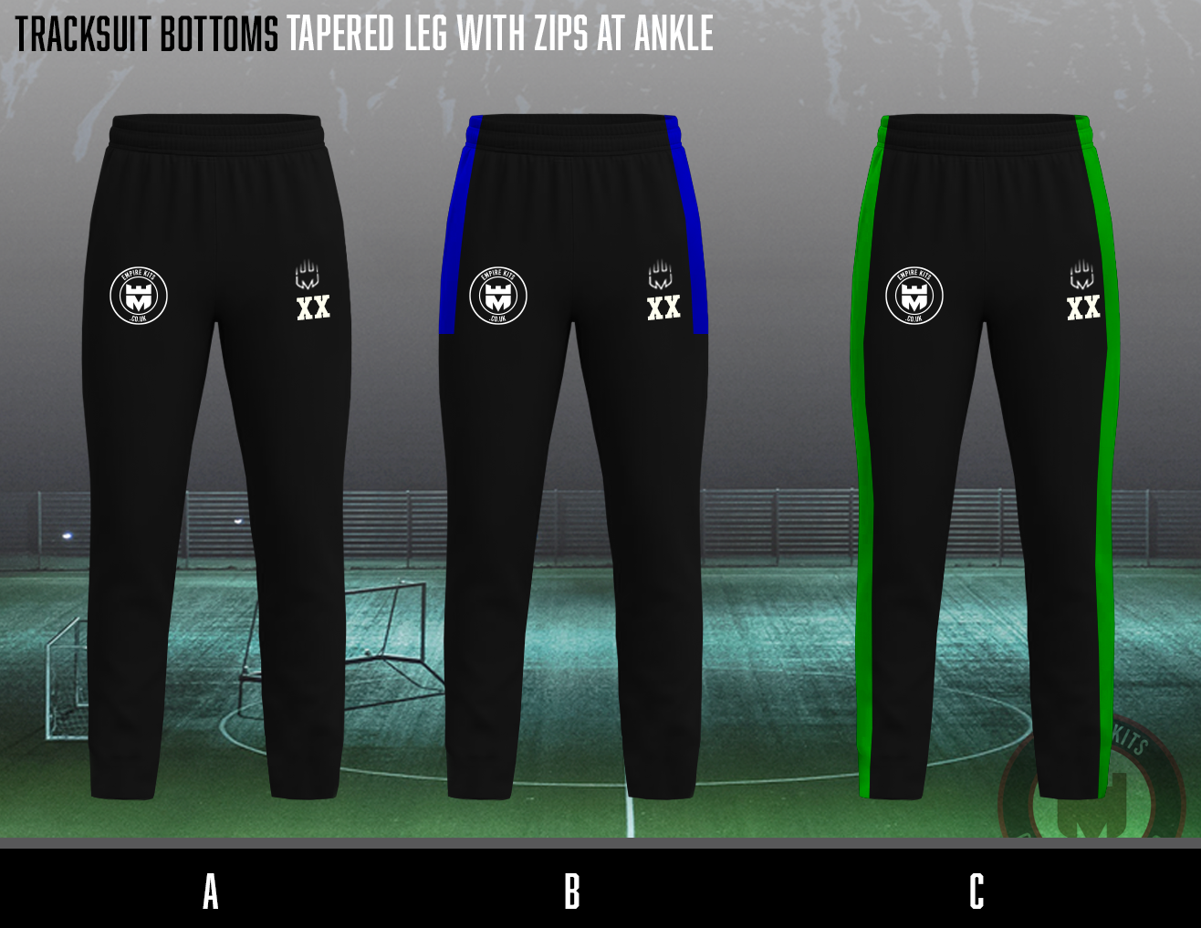 Custom Tracksuit Bottoms