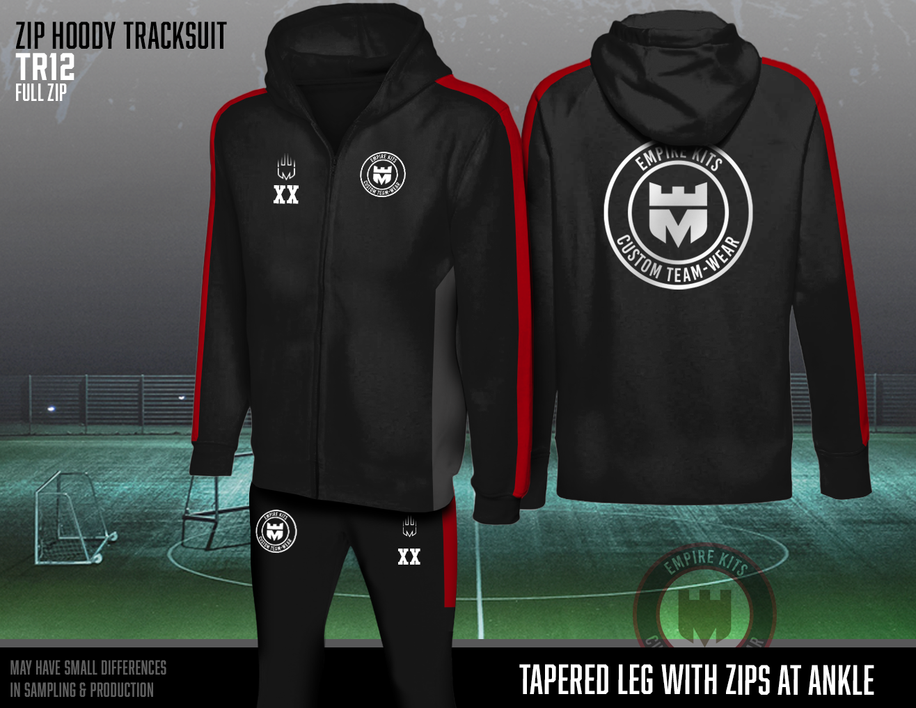 Custom Hooded Tracksuit Tops