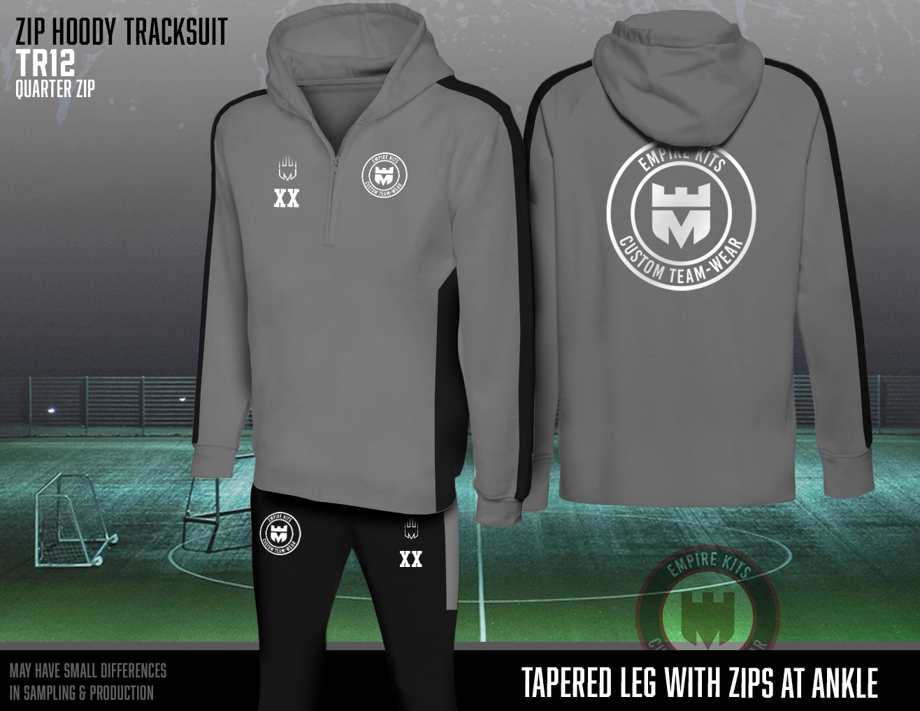 Custom Hooded Tracksuit Tops