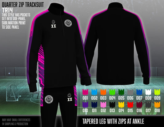 Mirehouse AFC -  Quarter Zip Tracksuit