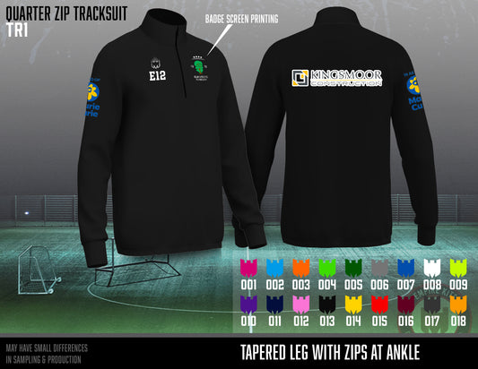Elm United club - Quarter Zip Tracksuit Top U12
