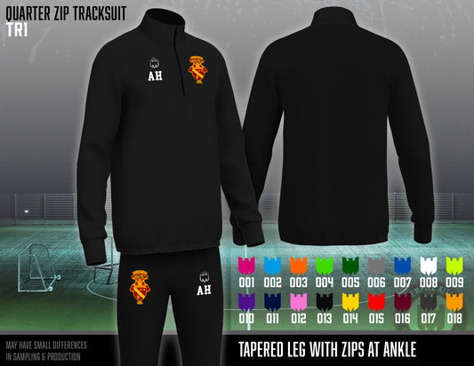 Whitburn Girls FC - Quarter Zip Tracksuit