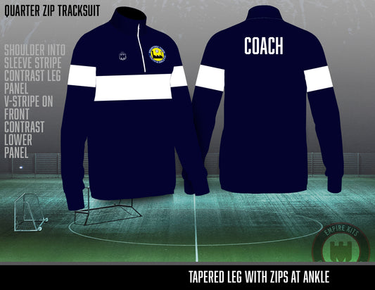Roman Road Centurions FC - Quarter Zip Tracksuit top