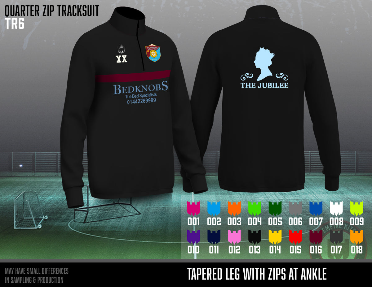 FC Tudors 1/4 Zip top
