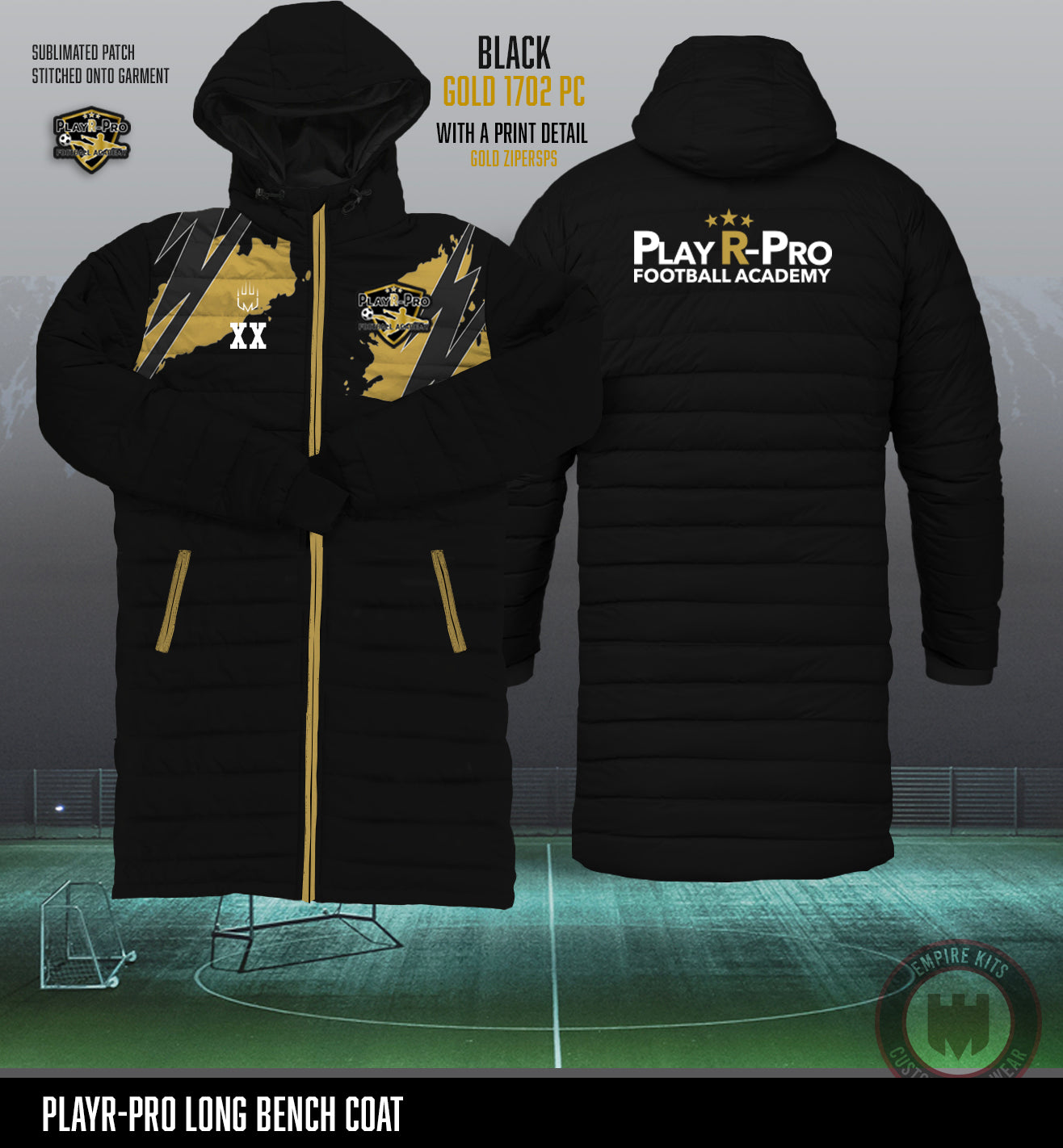 PlayR-Pro Bench Coat