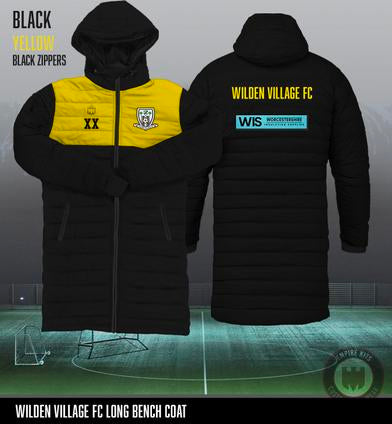 Wilden Village FC -  Long Bench Coat