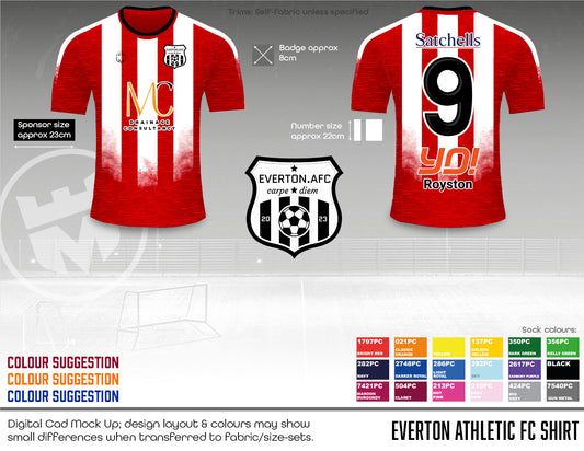 Everton athletic FC - training shirt (Fabric A)