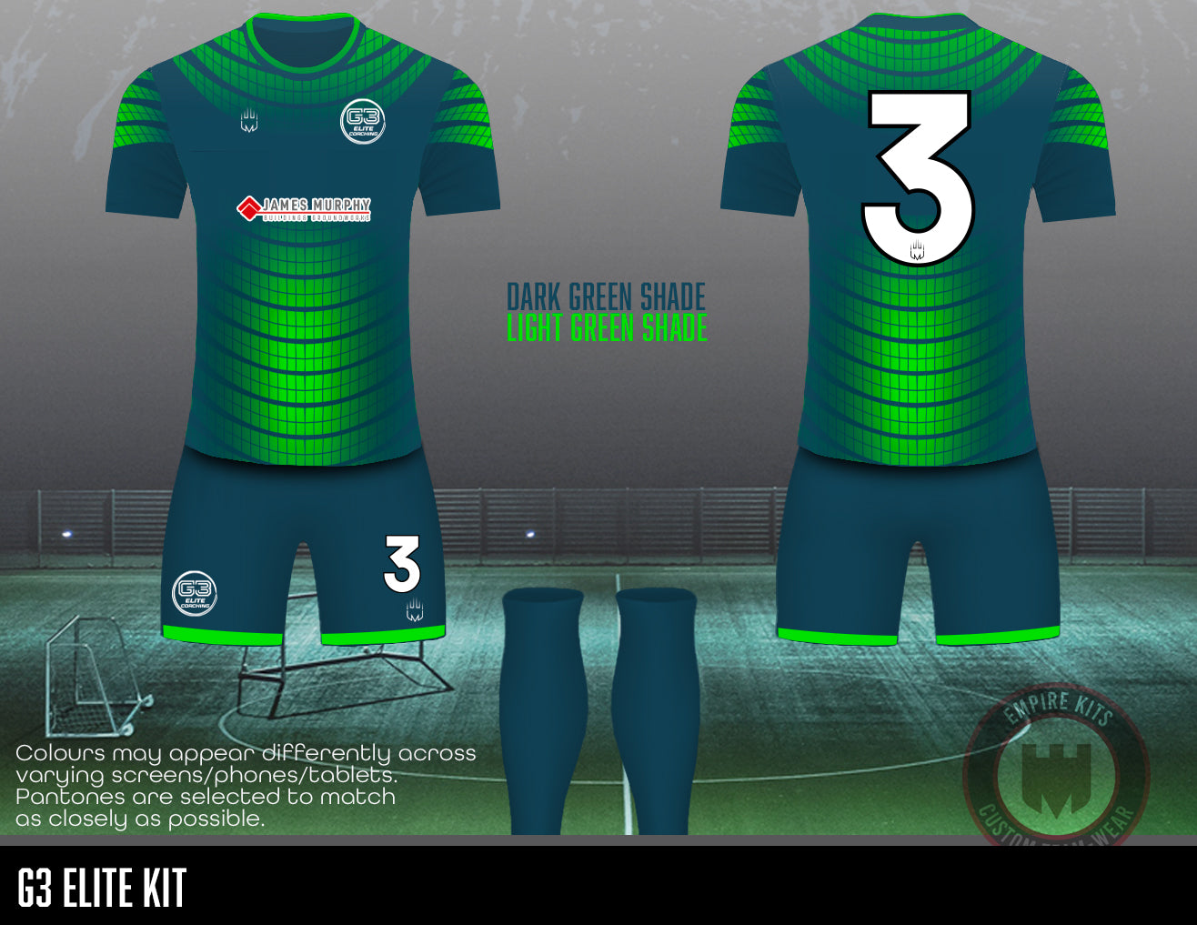 G3 Elite - kit (Dark Green-James Murphy)