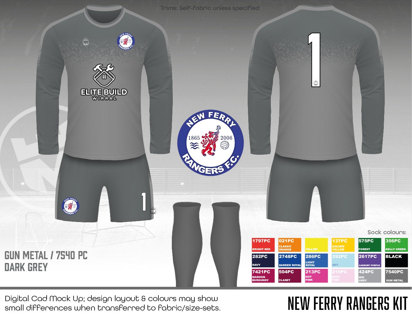 New Ferry Rangers - (Elite Build) GK - Fabric B