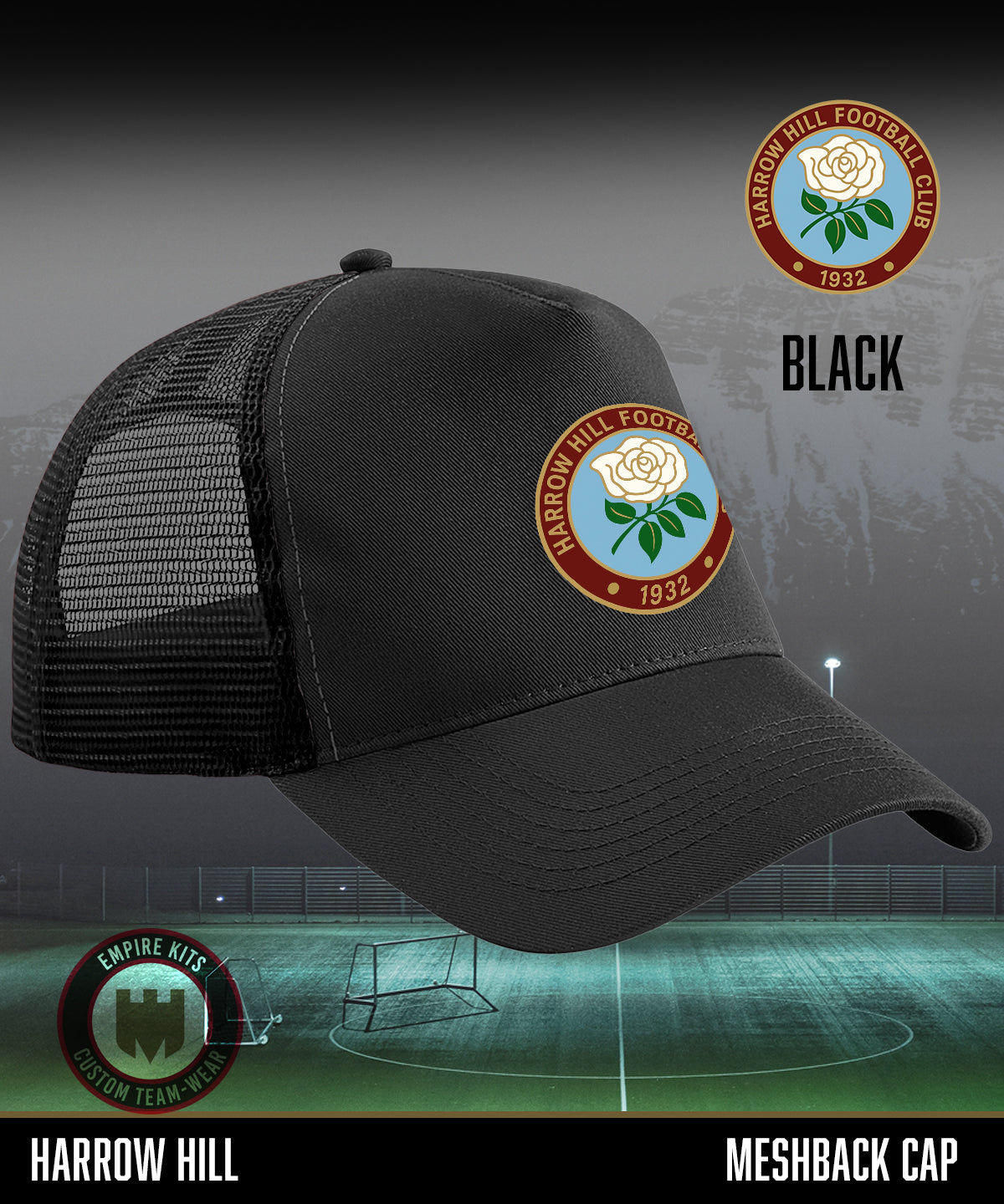 Harrow hill - mesh back cap