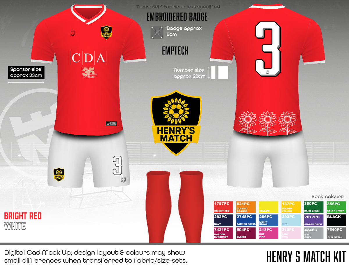 Henry's Match - Kit - EMPTech kit (Embroidered badge)