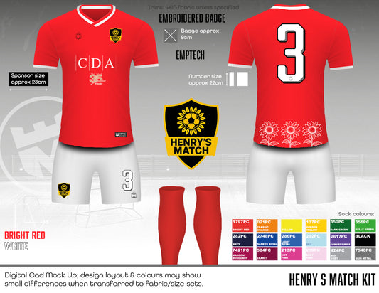 Henry's Match - Kit - EMPTech kit (Embroidered badge)