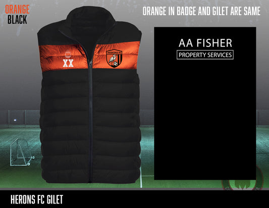 Herons FC Gilet (AA Fisher)