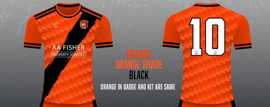 Herons FC - Jersey (AA Fisher Orange)