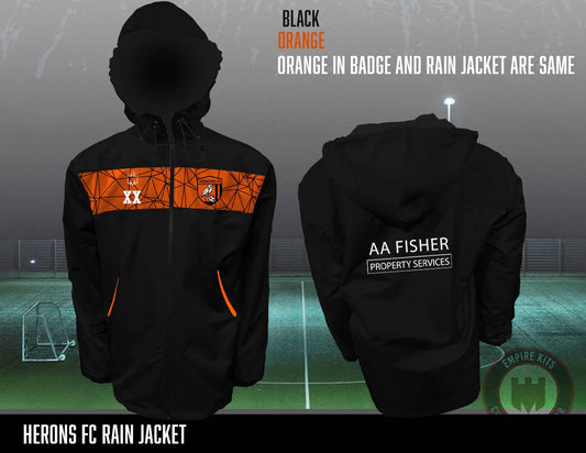 Herons FC Rain Jacket (AA Fisher)