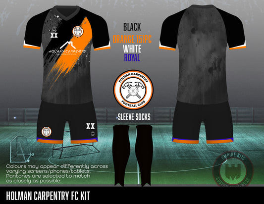 Holman Carpentry FC - Home Kit (black)