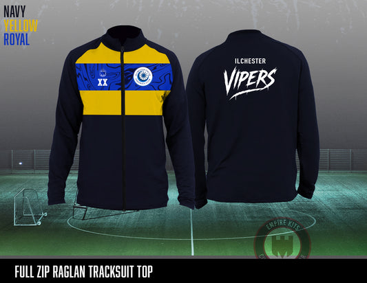 Ilchester fc full Zip Tracksuit Top