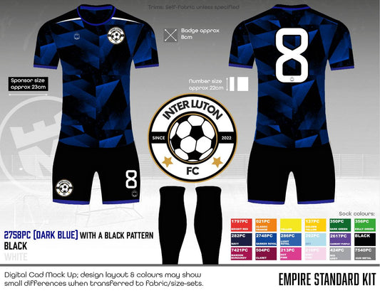 INTER LUTON - Outfield Kit (Fabric B)