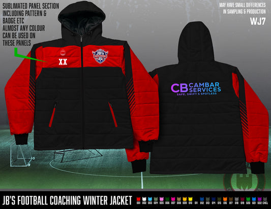 JB's Football Coaching - Winter Jacket