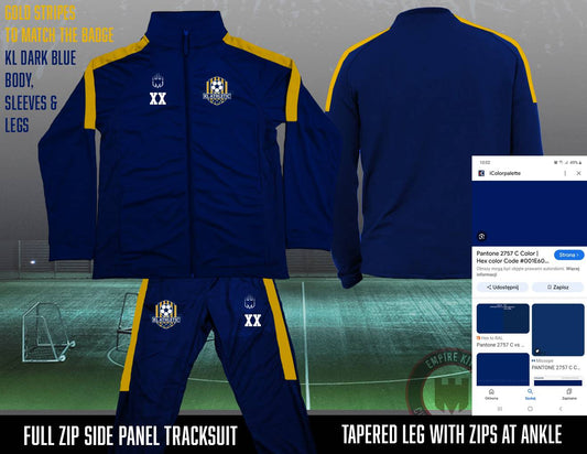 Full Zip Side Panel Tracksuit - KL Athletic Club