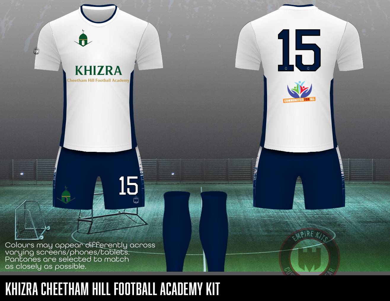 Khizra Cheetham Hill Football Academy - REPLACEMENT KIT