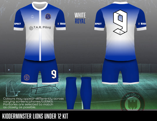 Kidderminster Lions - Home Outfield kit (U12)