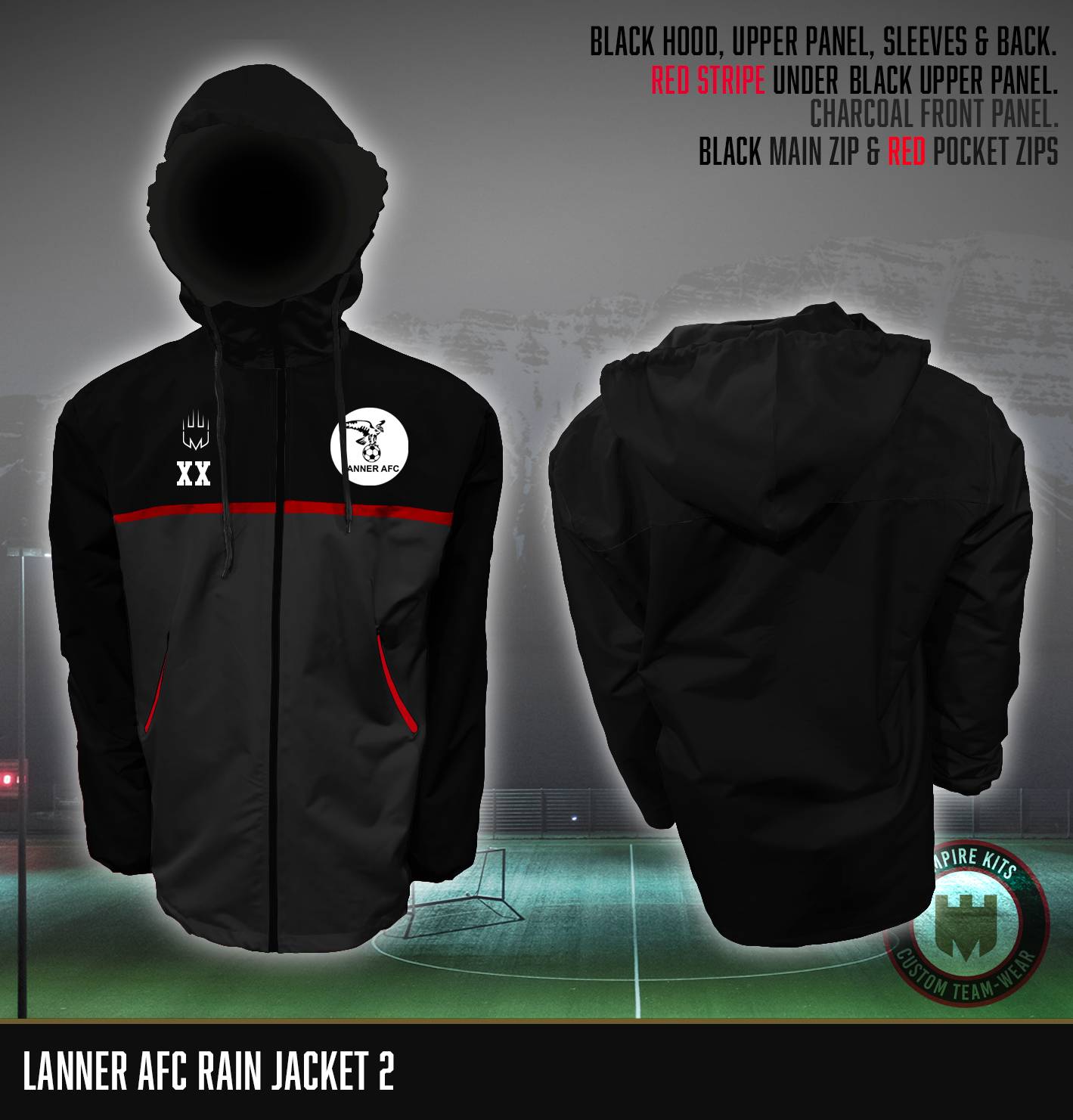 Lanner FC Rain Jackets