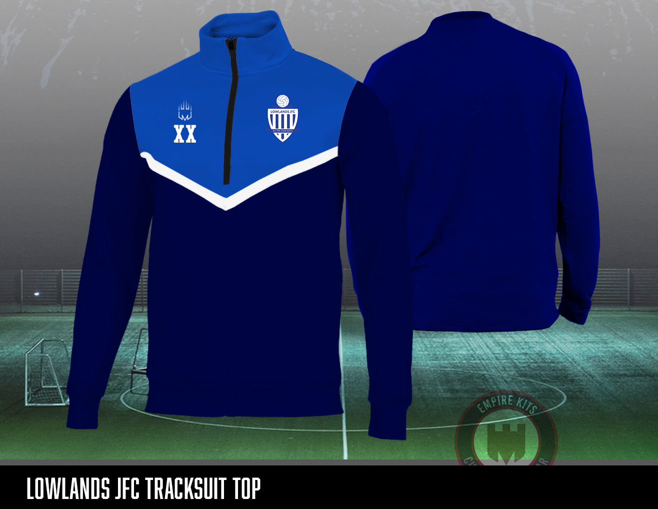 Lowlands JFC - 1/4 Zip Tracksuit top