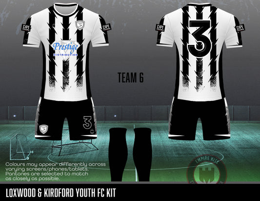 Loxwood & Kirdford Youth FC - Home Kit (U13 Girls)